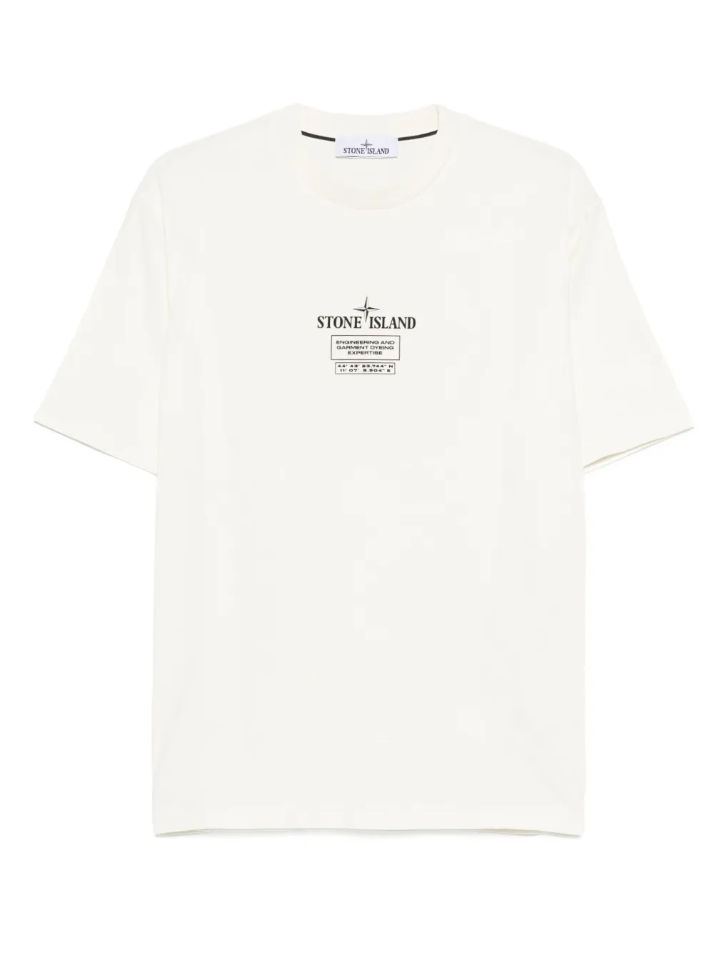 

Футболка с логотипом Stone Island, нейтральный