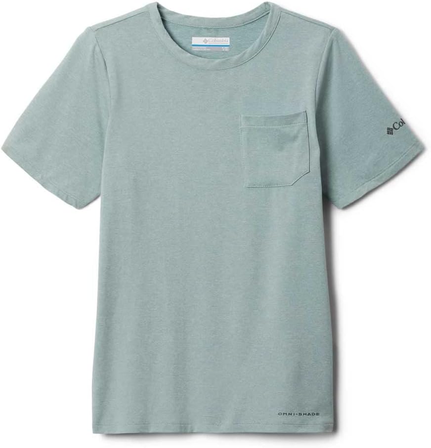 

Футболка Columbia Boys Tech Trail с коротким рукавом, Niagara Heather