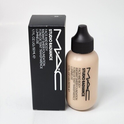 

Новая тональная основа для лица и тела MAC Studio Radiance N0, 50 мл