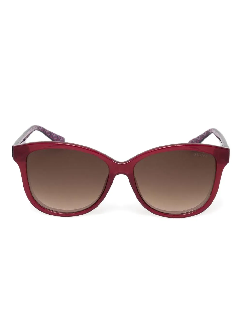 

Солнцезащитные очки в оправе «кошачий глаз» GUESS EYEWEAR, красный