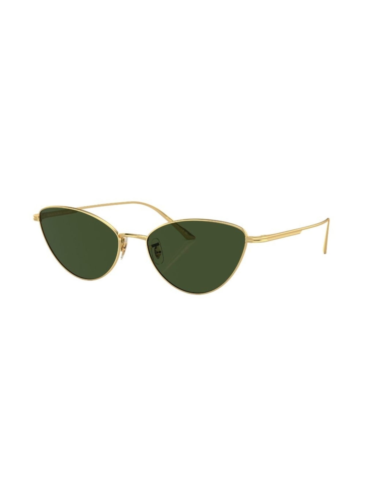 

Oliver Peoples солнцезащитные очки «кошачий глаз» 1998C, золотистый