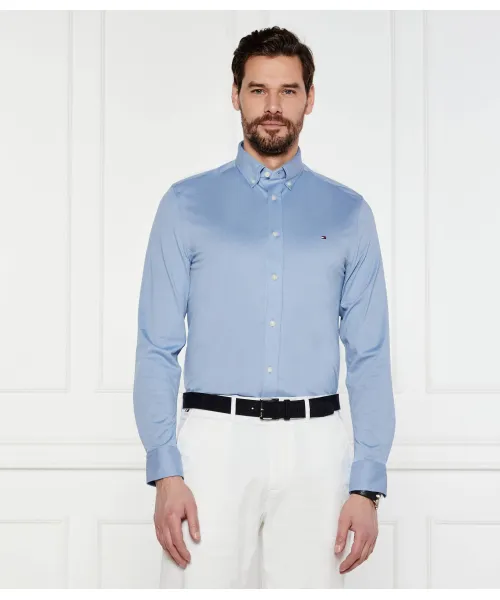 

Рубашка Slim fit Tommy Hilfiger, синий