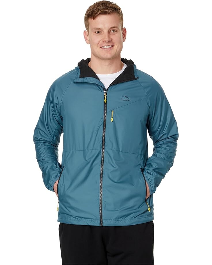 

Флис L.L.Bean Bean's Performance Fleece-Lined Windbreaker Tall, цвет Iron Blue