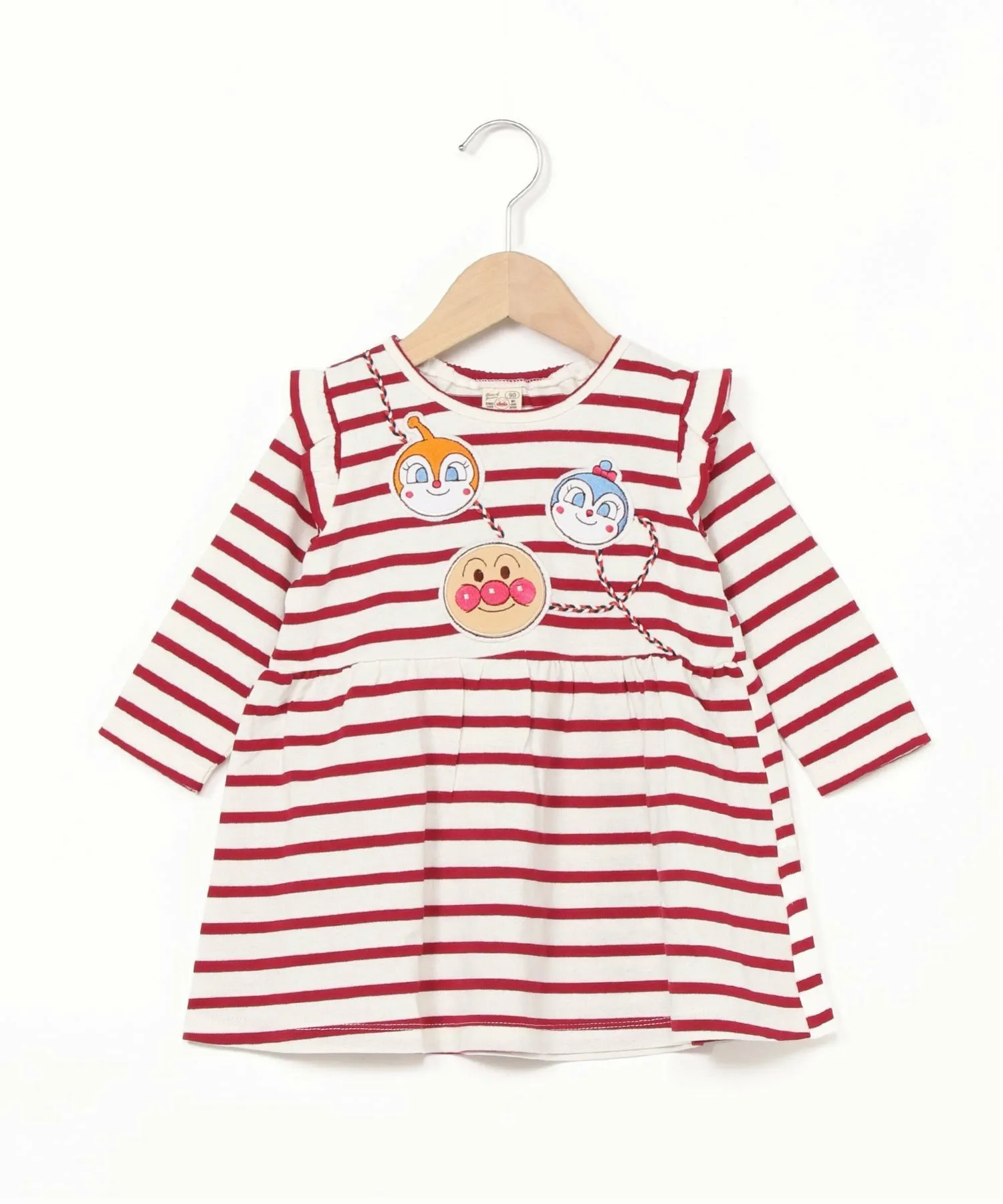 Платье с морской шнуровой каймой APKC/(K) Anpanman Kids Collection, Red — фото 2