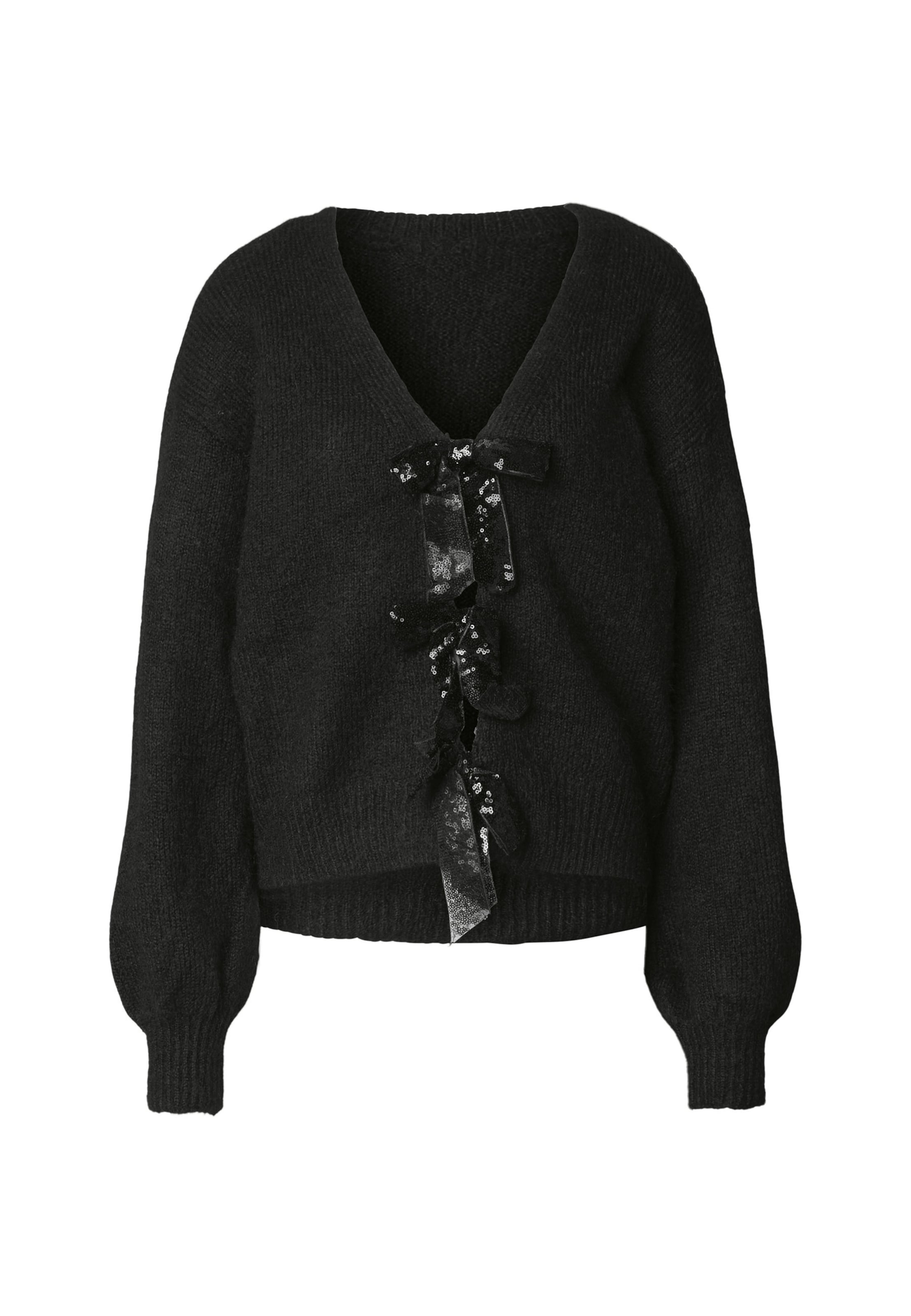 

Urban Classics Кардиган в черном, крапчатом черном цвете