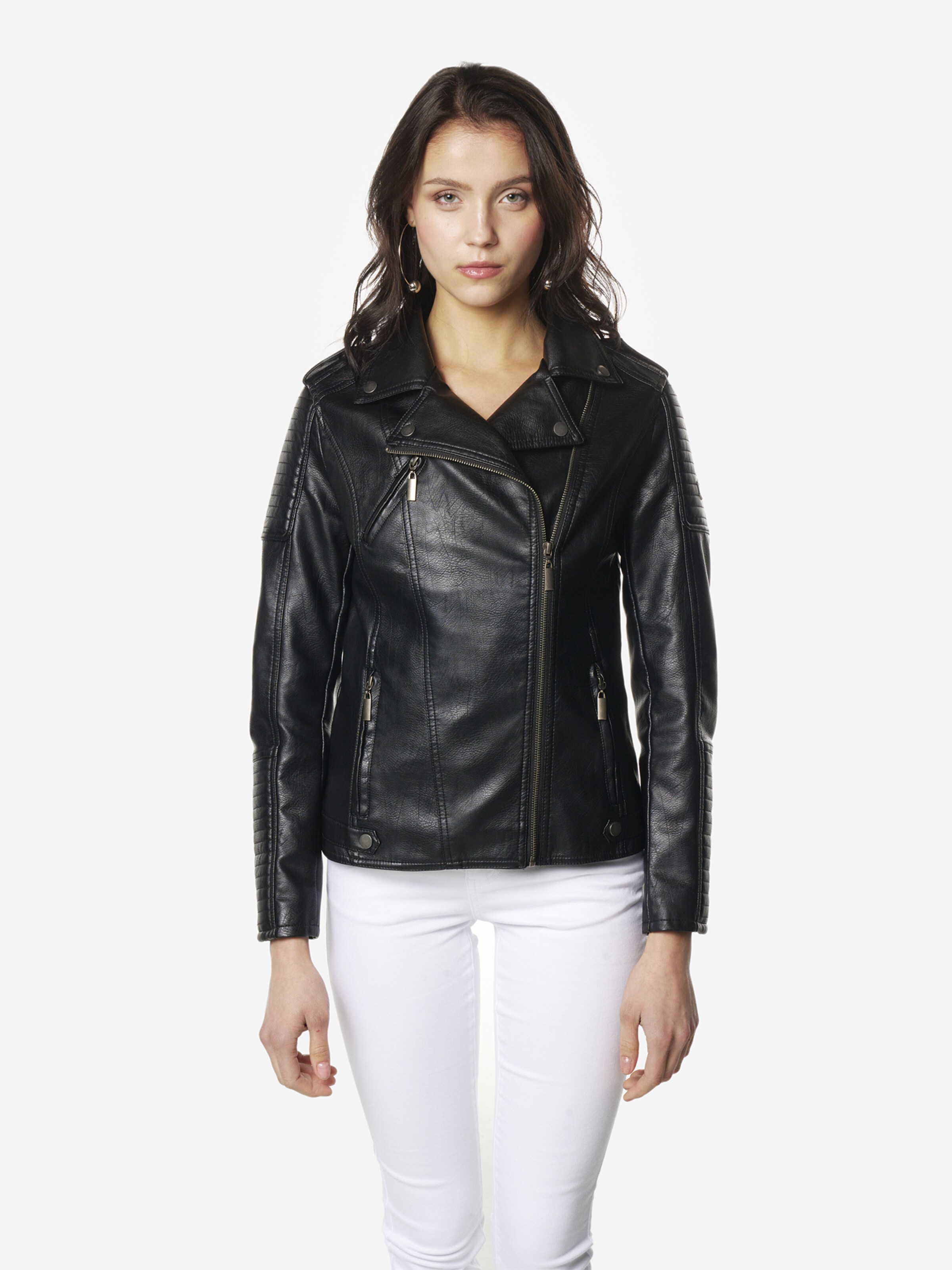 

KOROSHI Куртка для межсезонья в черном цвете