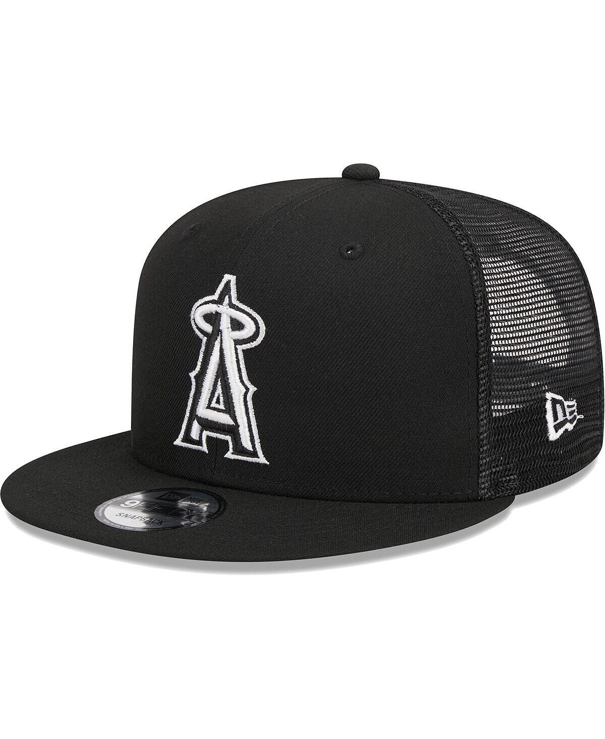 

Мужская черная кепка Los Angeles Angels Trucker 9FIFTY Snapback New Era