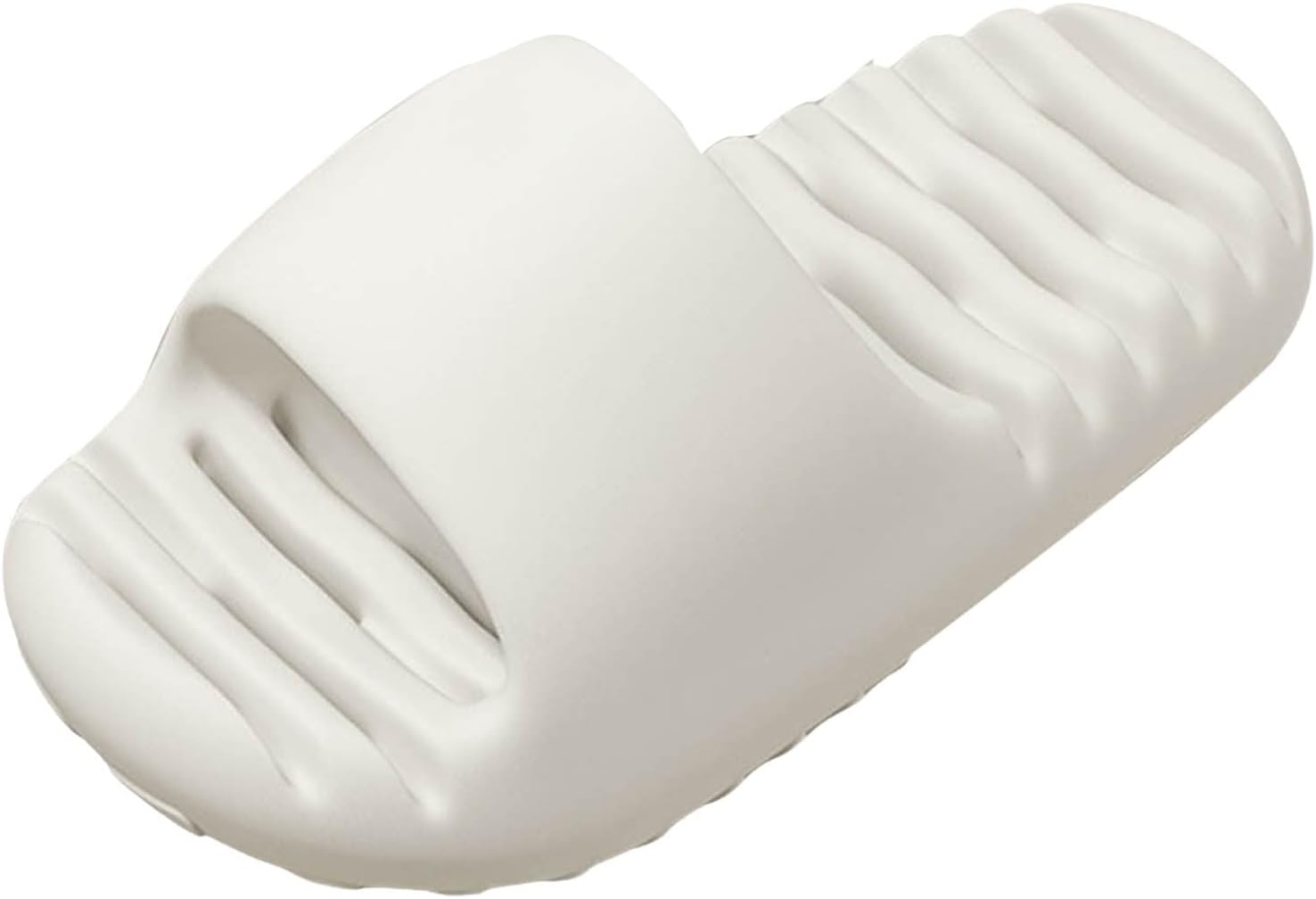 

Тапочки Cloud для женщин и мужчин, ультракомфортные, нескользящие, для душа, для дома и улицы, быстросохнущие, пляжные сандалии Generic, белый