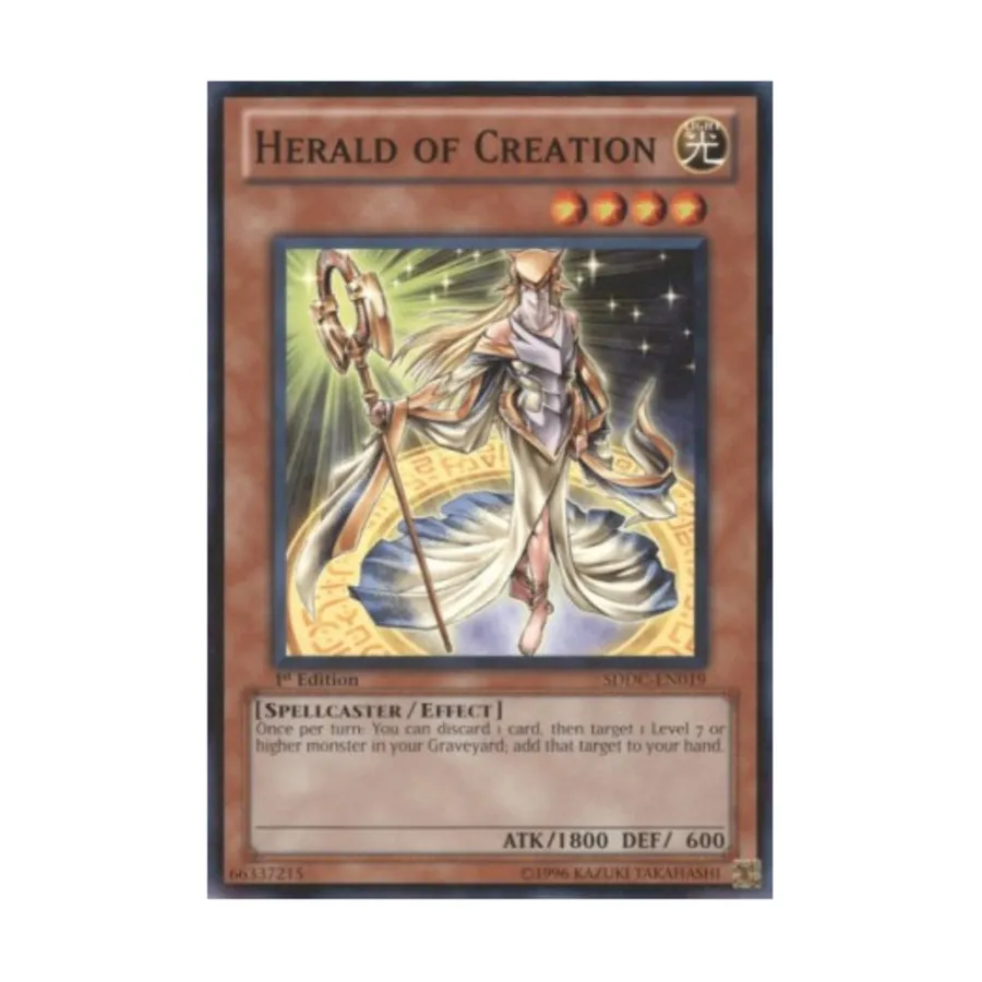 

CCG Вестник творения (обычный), Yu-Gi-Oh - Structure Deck - Dragons Collide - Singles