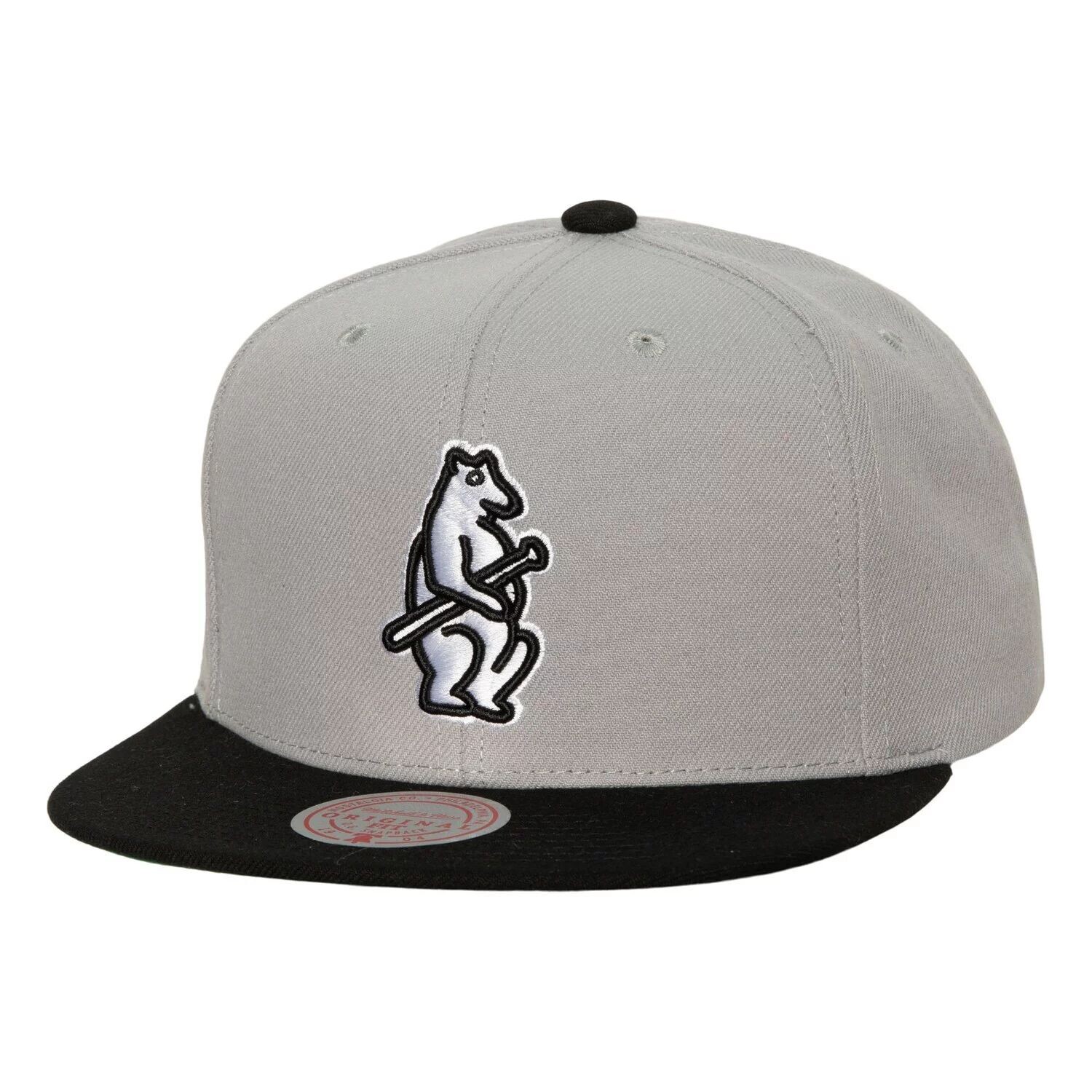 

Мужская выездная бейсболка Mitchell & Ness Grey Chicago Cubs Cooperstown Collection Away Snapback