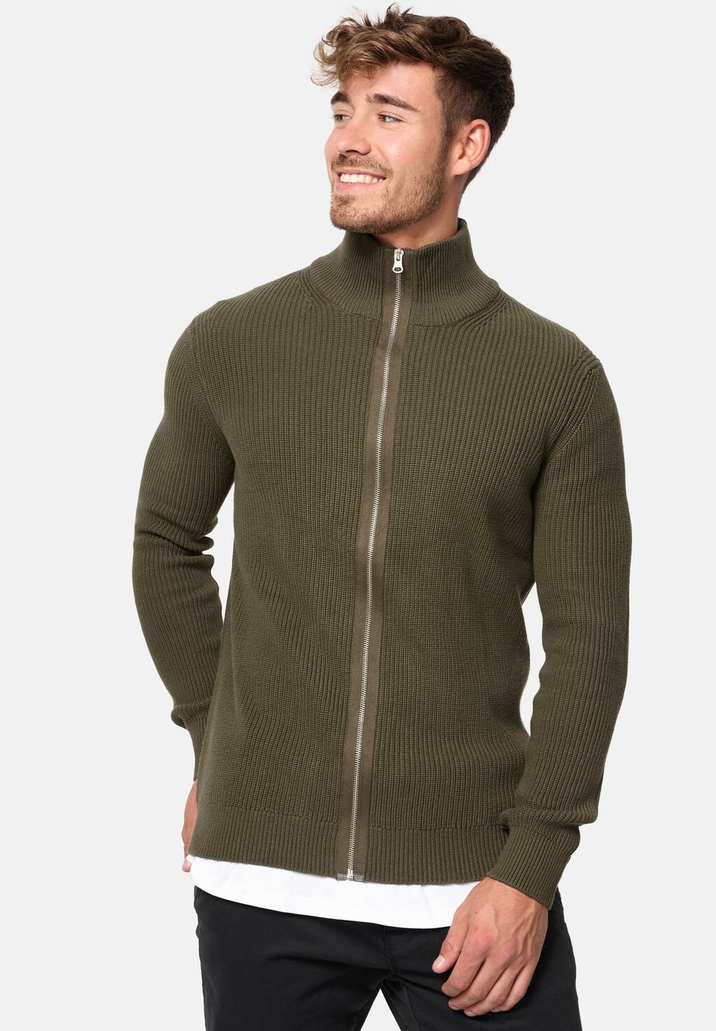 

Кардиган DODSON INDICODE JEANS, цвет army