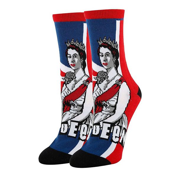 

Женские носки Queen E черные Oooh Yeah Socks