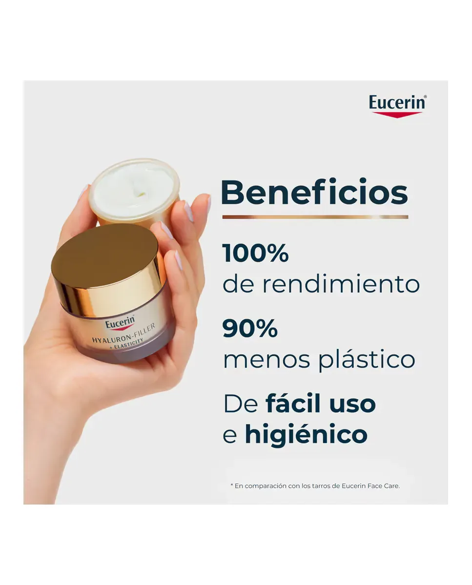 Крем для лица SPF30 EUCERIN Запасной флакон дневного крема Hyaluron Filler Elasticity — фото 3