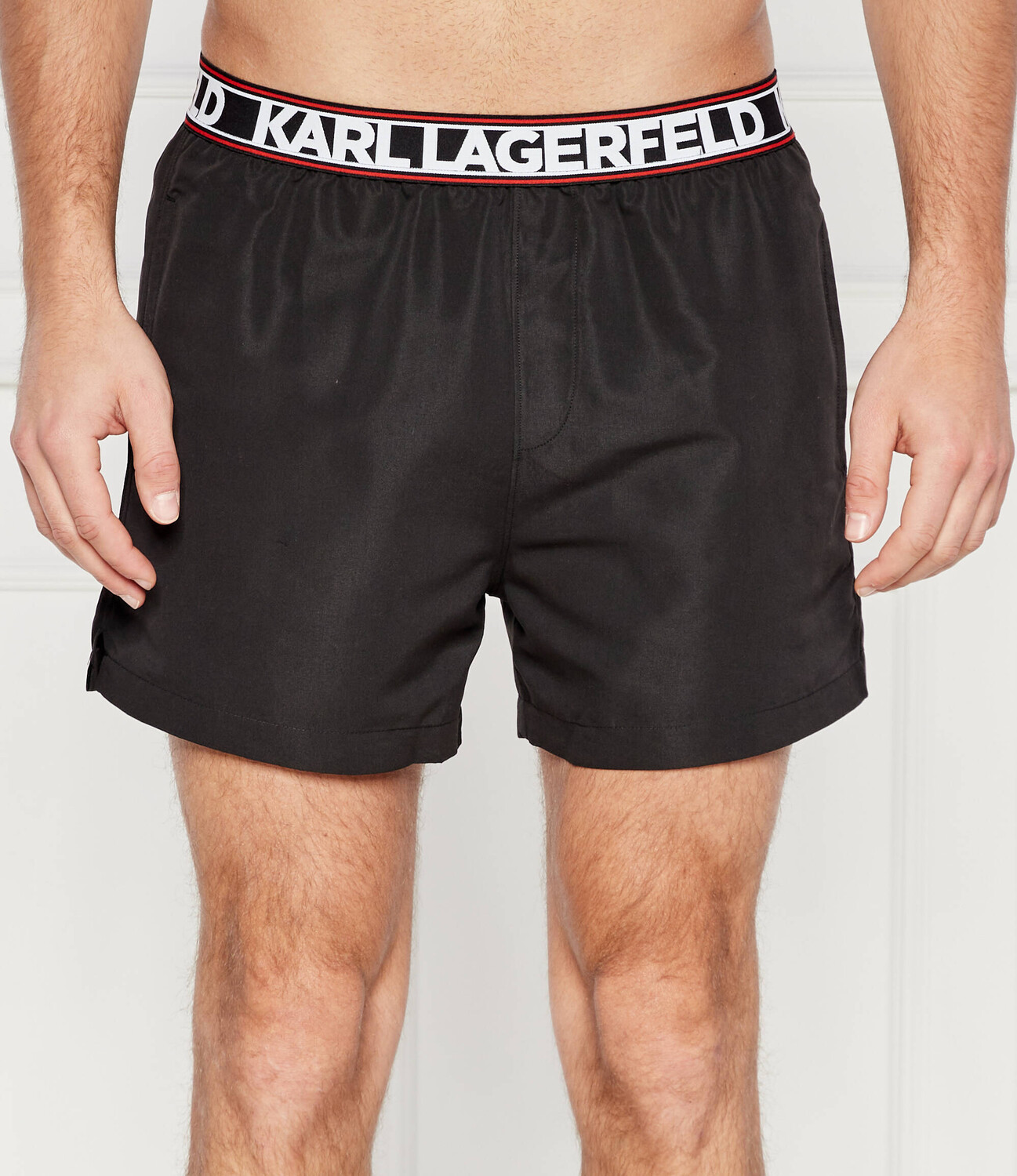 

Шорты для плавания Karl Lagerfeld Regular Fit, черный