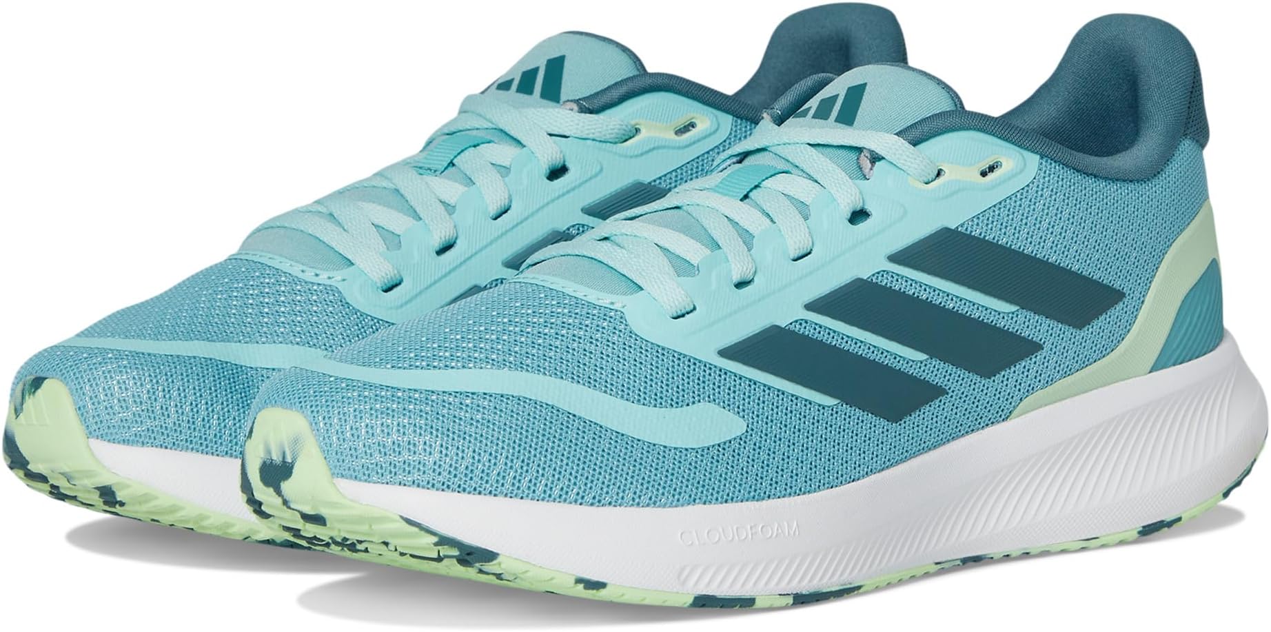 

Кроссовки adidas Kids Run Falcon 5 Shoes, цвет Mint Ton/Preloved Teal/Semi Green Spark
