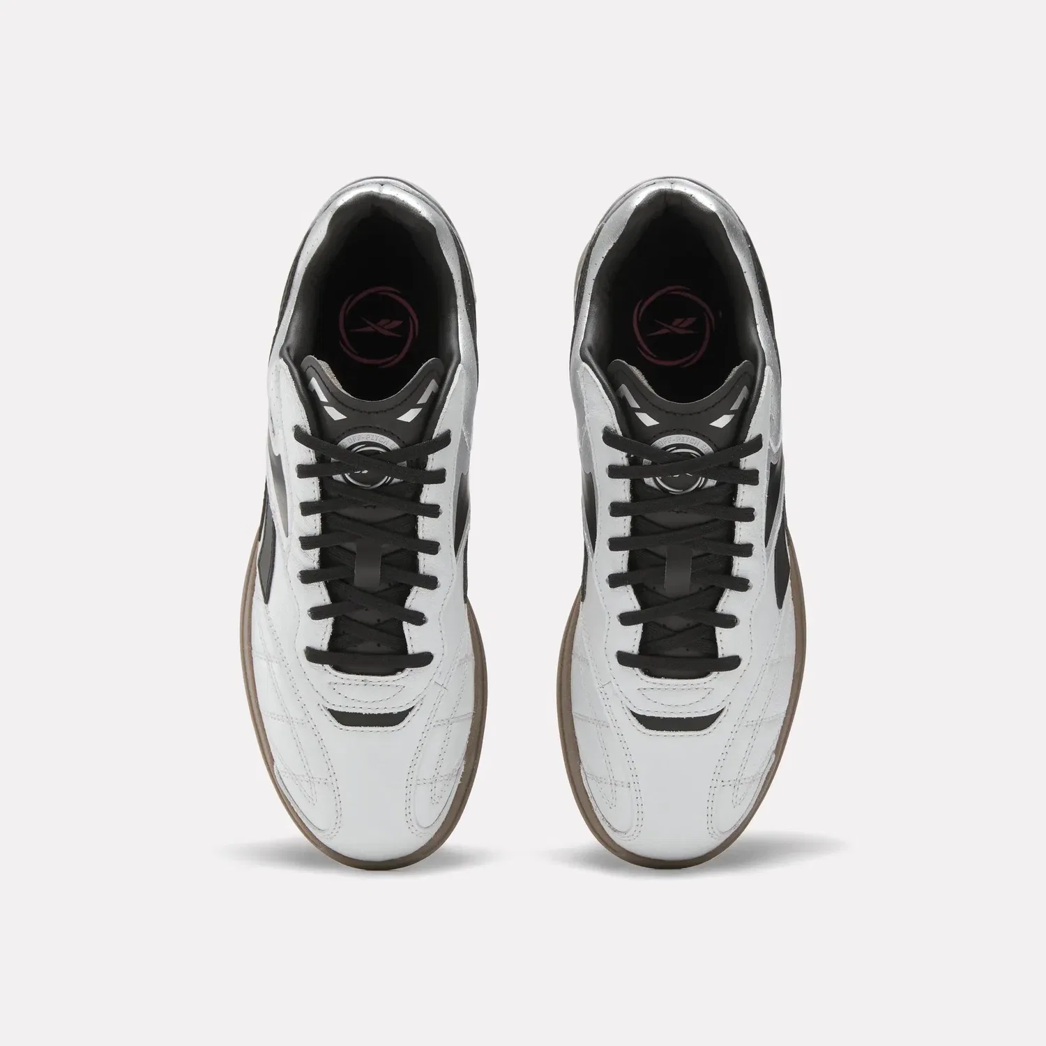 Кроссовки Reebok Hammer Street унисекс, Matte Silver/Black/Gum — фото 2