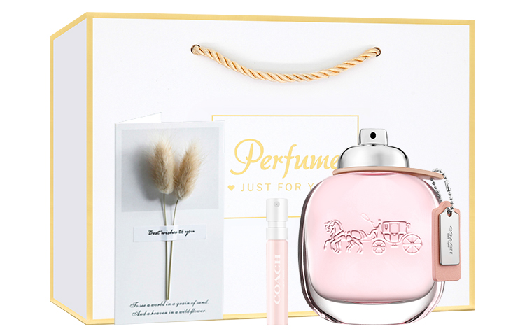 COACH Женские духи new york/misty rose, подарочный набор туалетной воды 30ml/50ml/90ml — фото 3