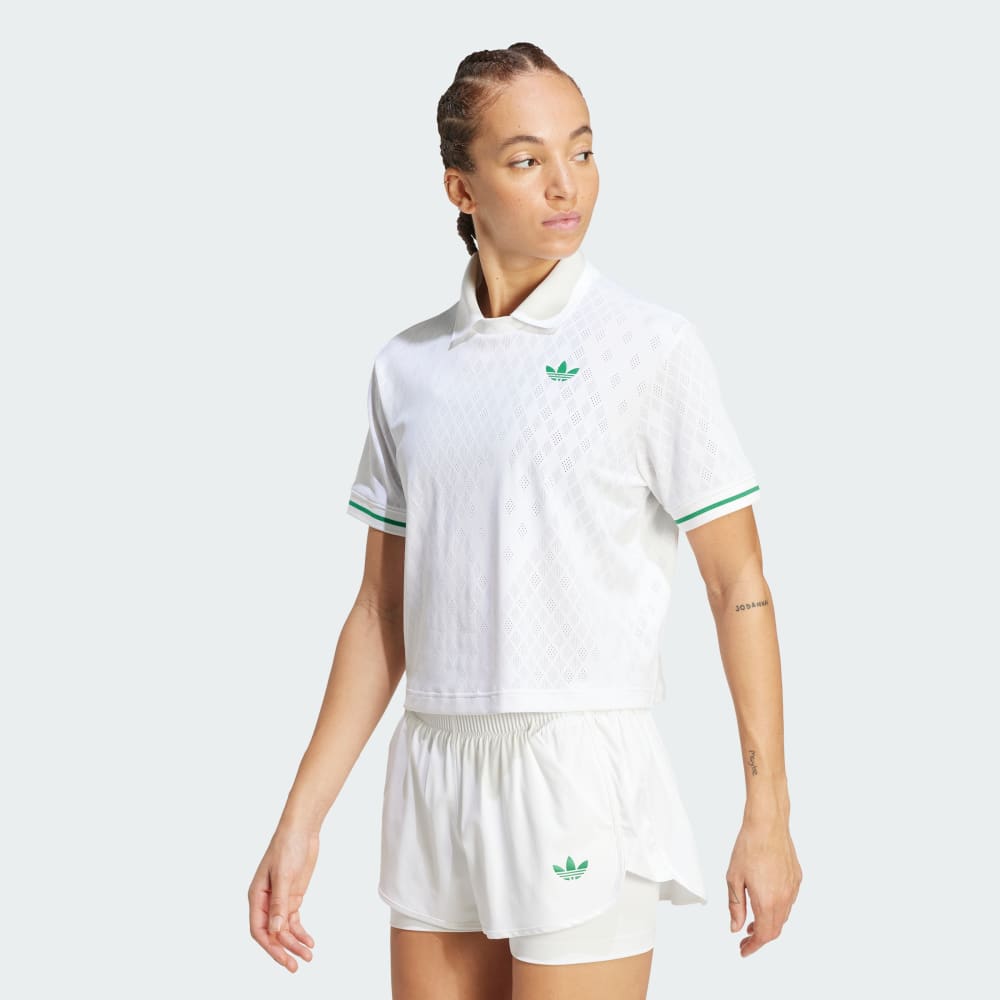 

Спортивная футболка Adidas Tennis Pro Climacool Polo Shirt, белый