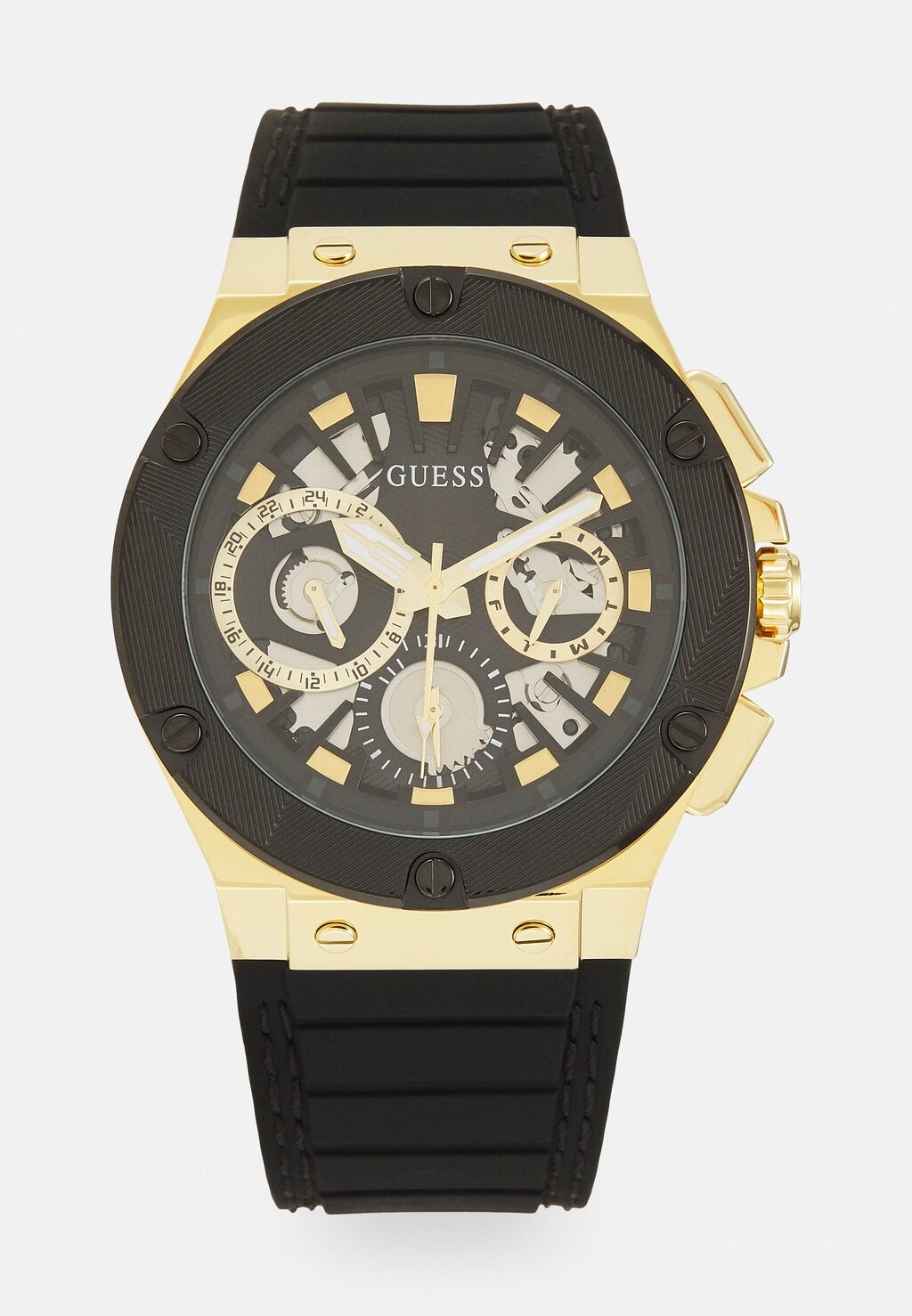 

Часы Circuit Guess, цвет black sunray/gold-coloured