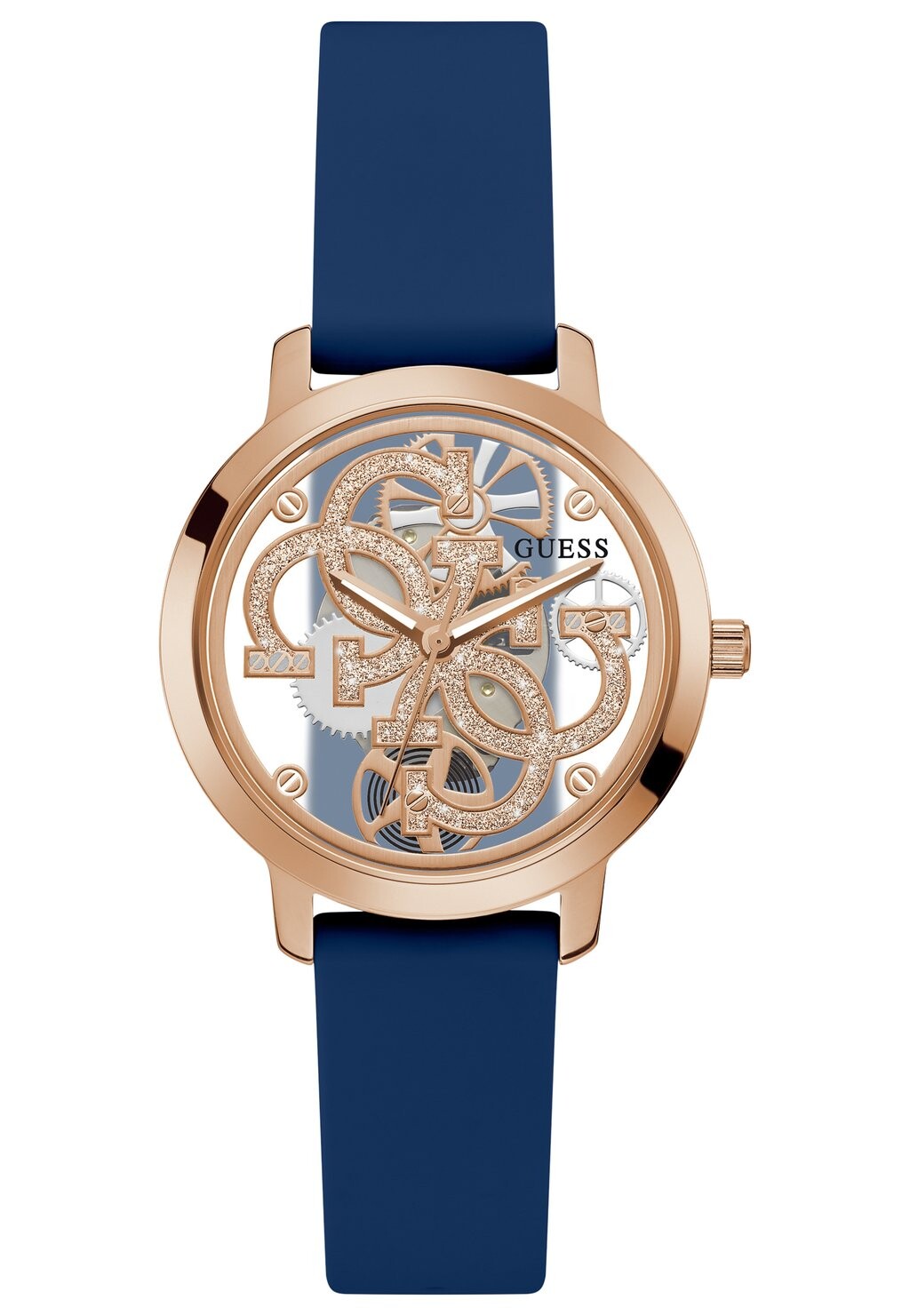 

Часы QUATTRO CLEAR Guess, синий