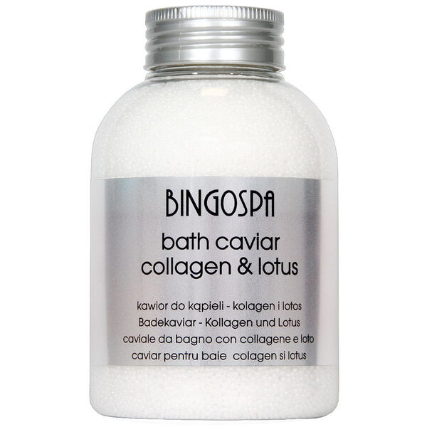 

Икра для ванн коллаген и лотос, 380 г Bingospa