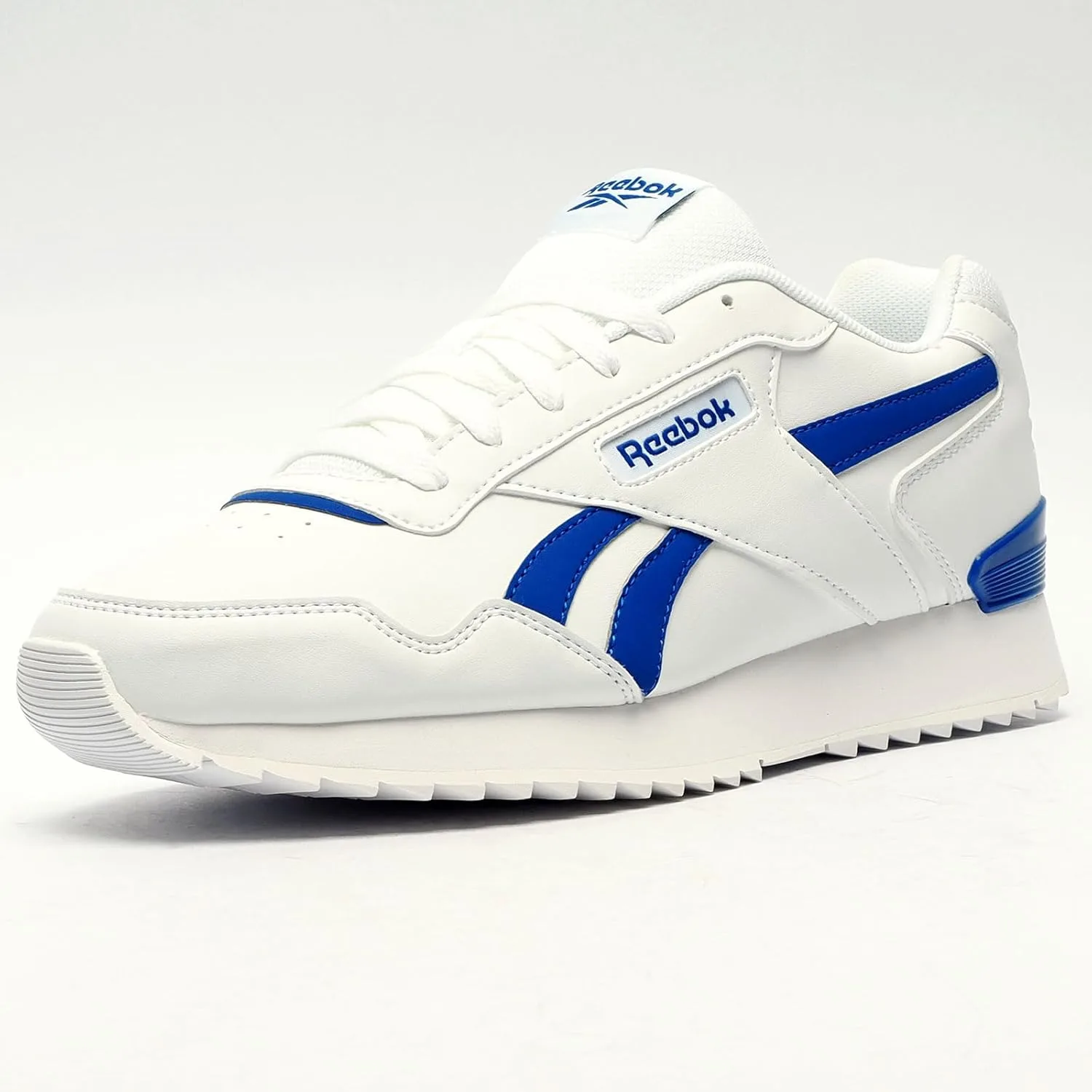 Кроссовки Reebok Unisex Glide Ripple Clip, белый/синий — фото 2
