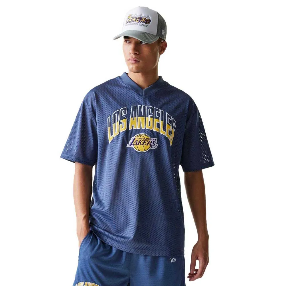 

Футболка New Era NBA Arch Mesh Los Angeles Lakers, синий