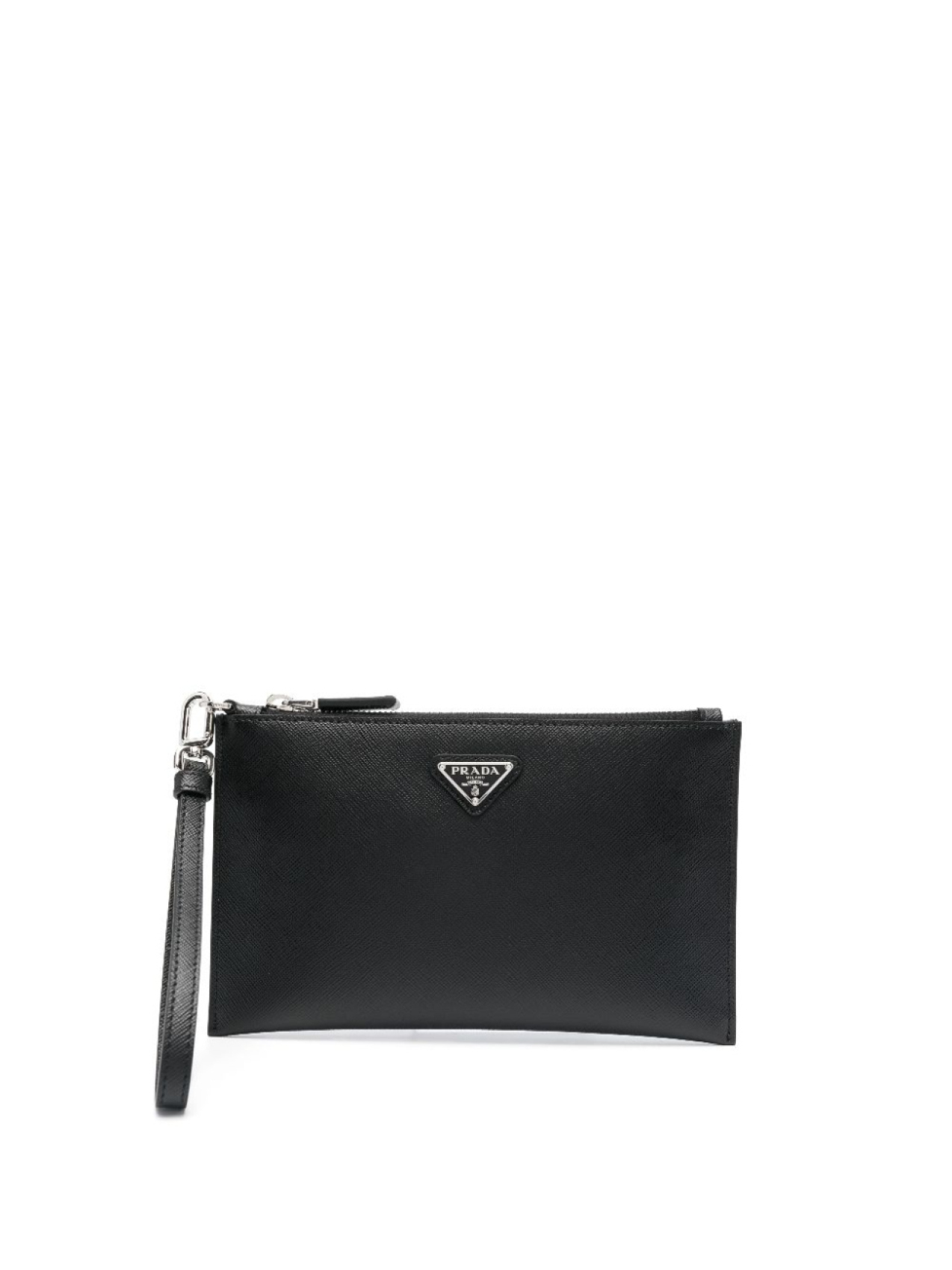 

Prada клатч с логотипом, черный