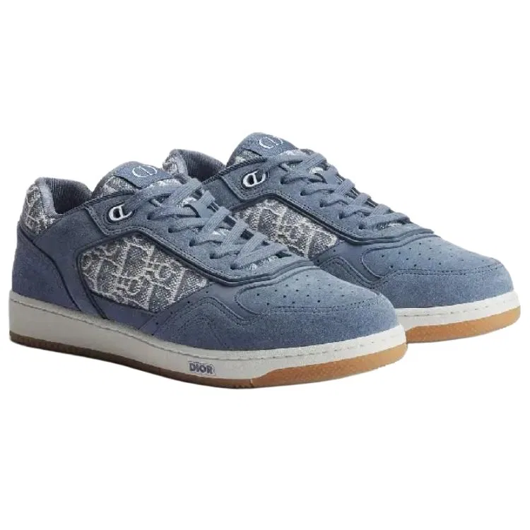 Кроссовки DIOR B27 Uptown Low top Light Blue — фото 4