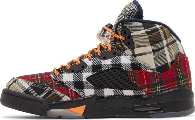 Кроссовки Air Jordan 5 Retro GS 'Plaid', разноцветный — фото 3