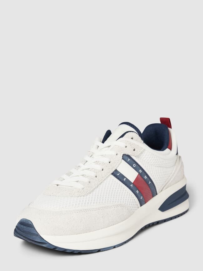 

Кроссовки с принтом этикетки Tommy Jeans, белый