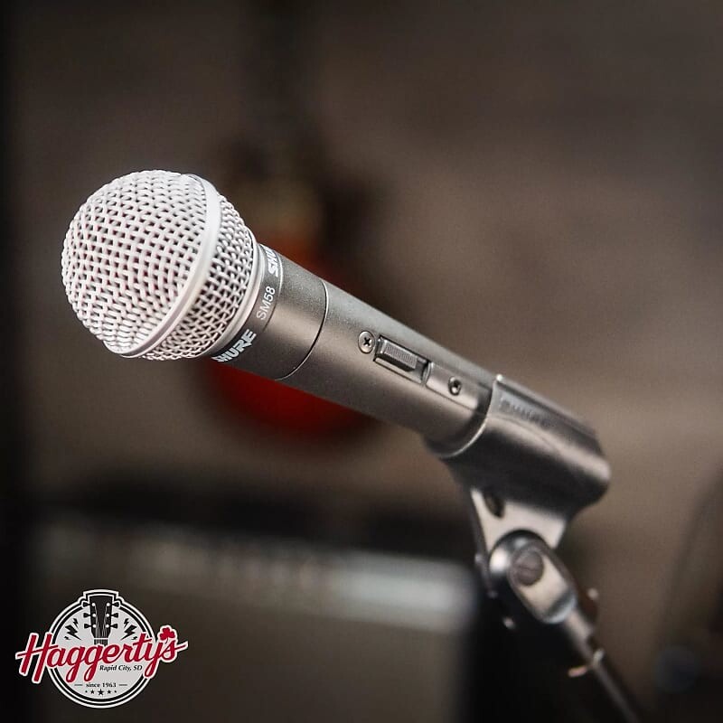 

Микрофон Shure SM58S Handheld Cardioid Dynamic Microphone with On / Off Switch