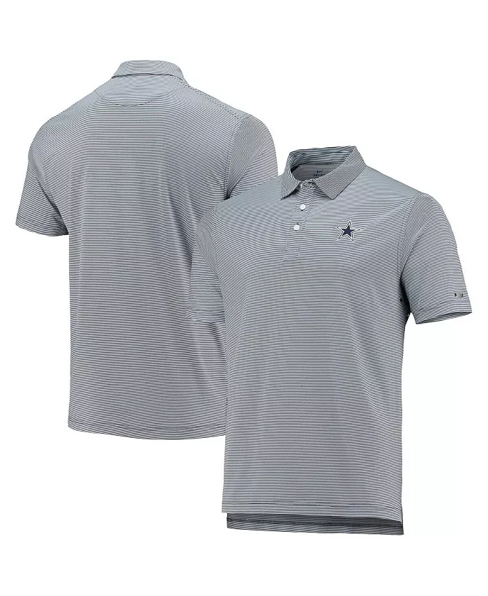 

Мужская синяя поло с полосками в стиле Dallas Cowboys Player Control Performance Nike