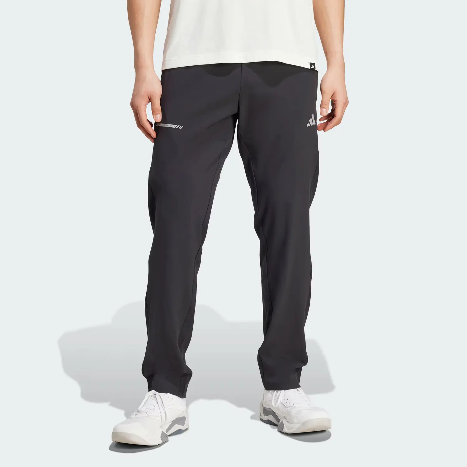 Спортивные брюки men's Adidas, черный — фото 2