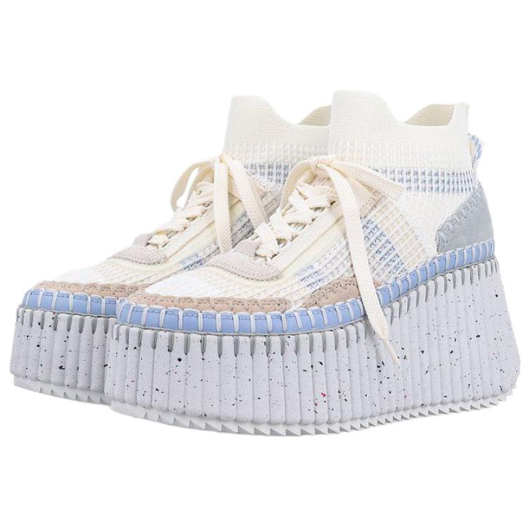 Chloé Chloe Nama Low top Casual Shoes 8cm Women's Multicolor — фото 4