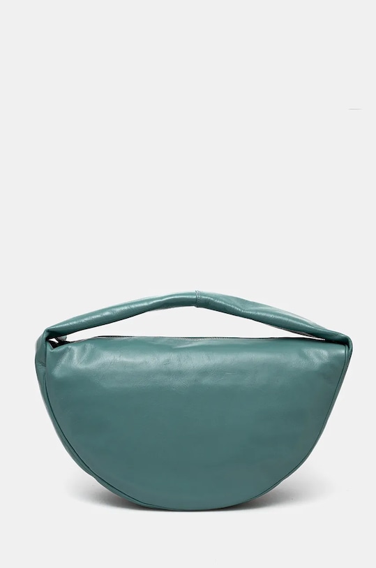 

Кожаная сумка Maxi By Far, бирюзовый