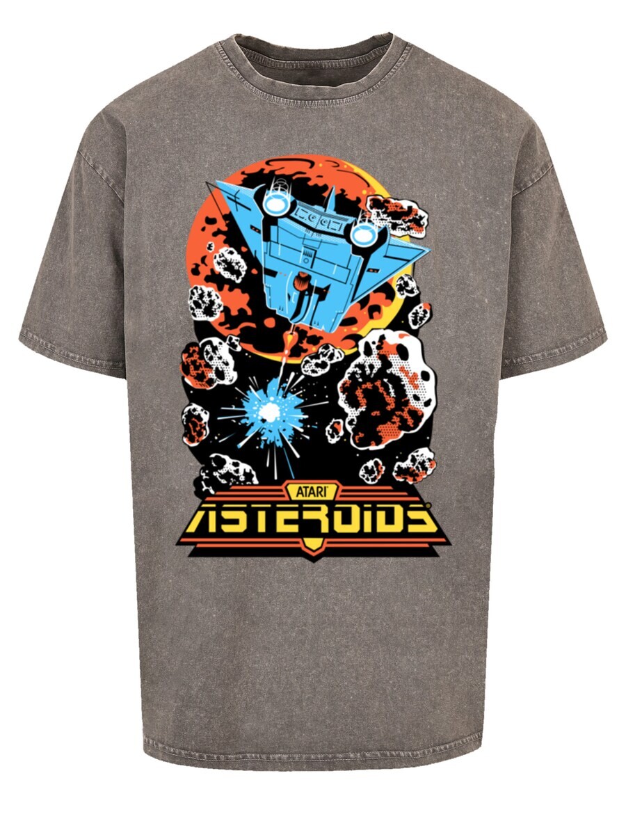 

Классическая футболка F4NT4STIC Shirt Asteroids Vintage Atari Retro Gaming, цвет muddy colored