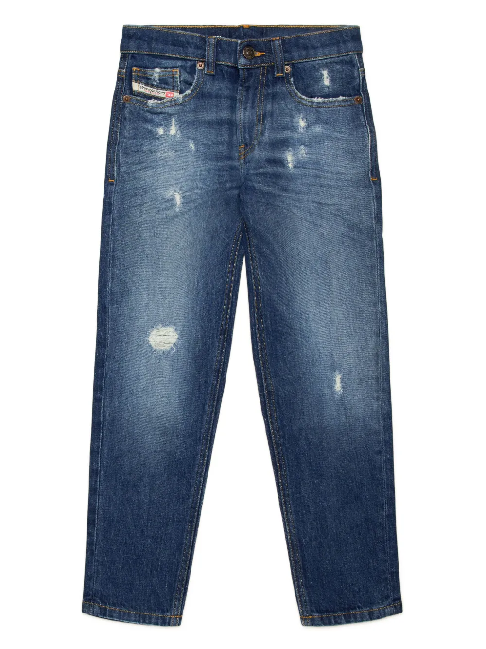 

Зауженные джинсы D-Lucas-J Diesel Kids, синий