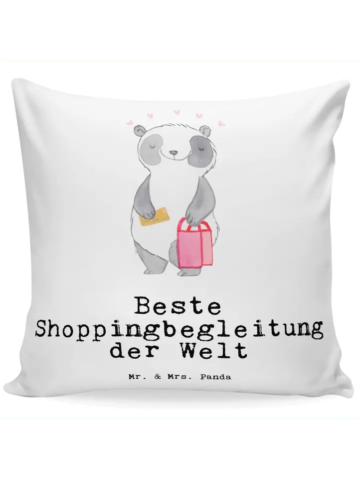 

Подушка Mr. & Mrs. Panda, белый