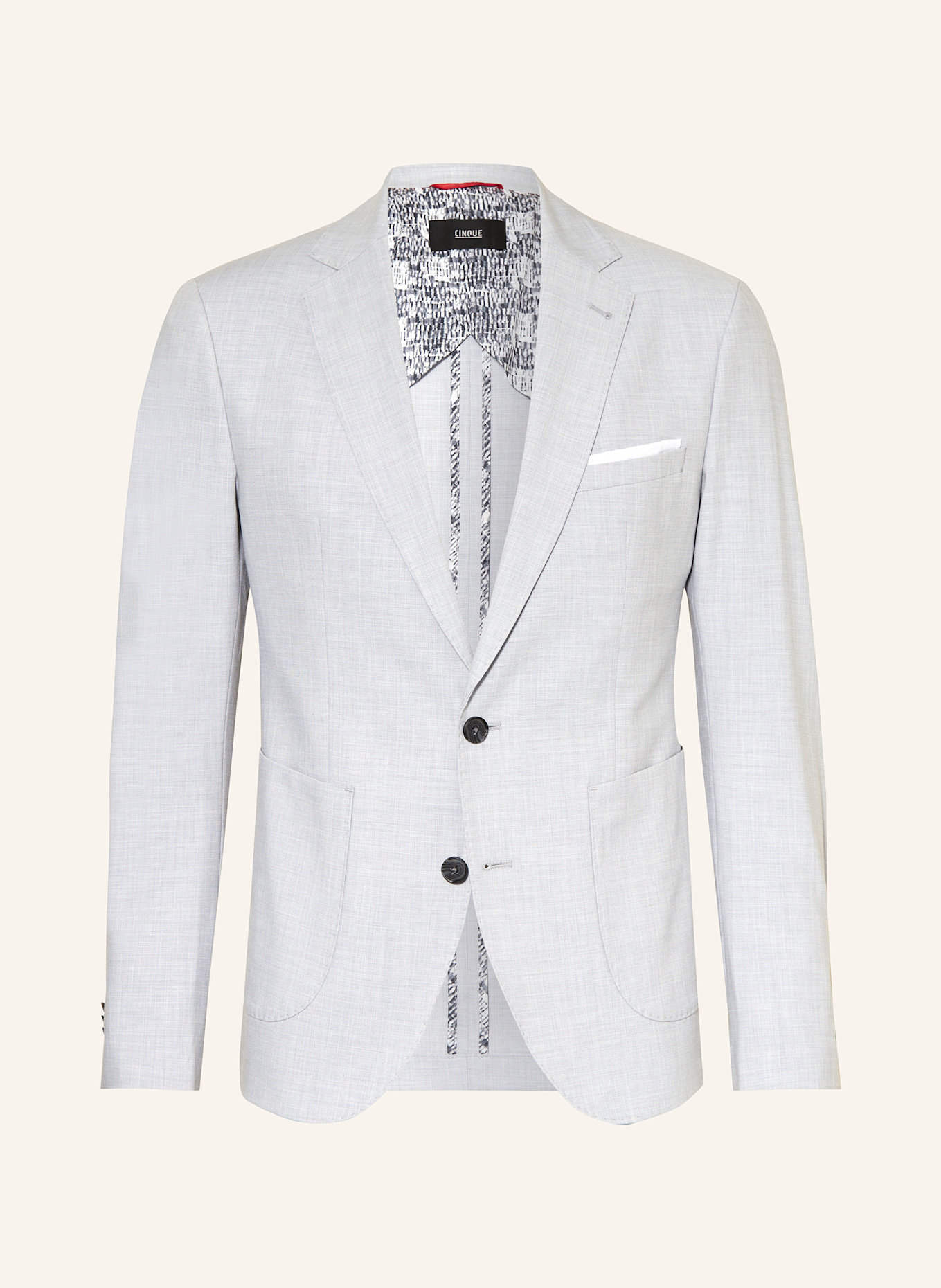 

Пиджак Cidati slim fit Cinque, серый