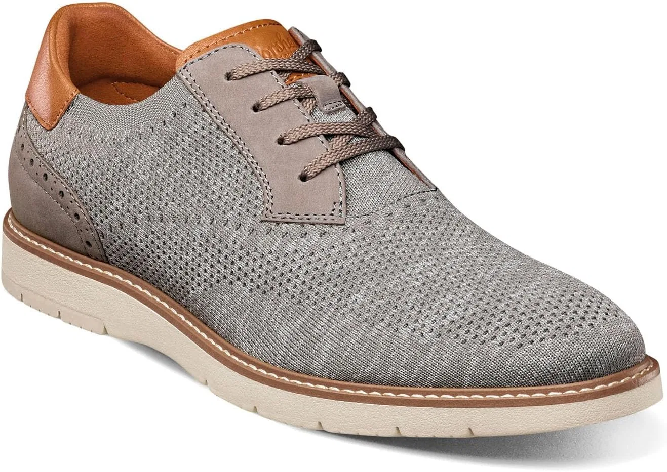 Мужские оксфорды Florsheim Vibe Knit Plain Toe, Gray