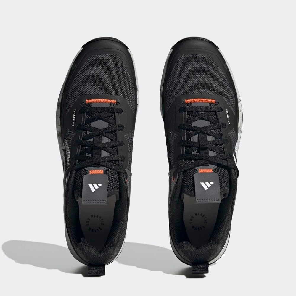 Мужские трейловые кроссовки adidas Trailcross, белый/черный/серый — фото 3