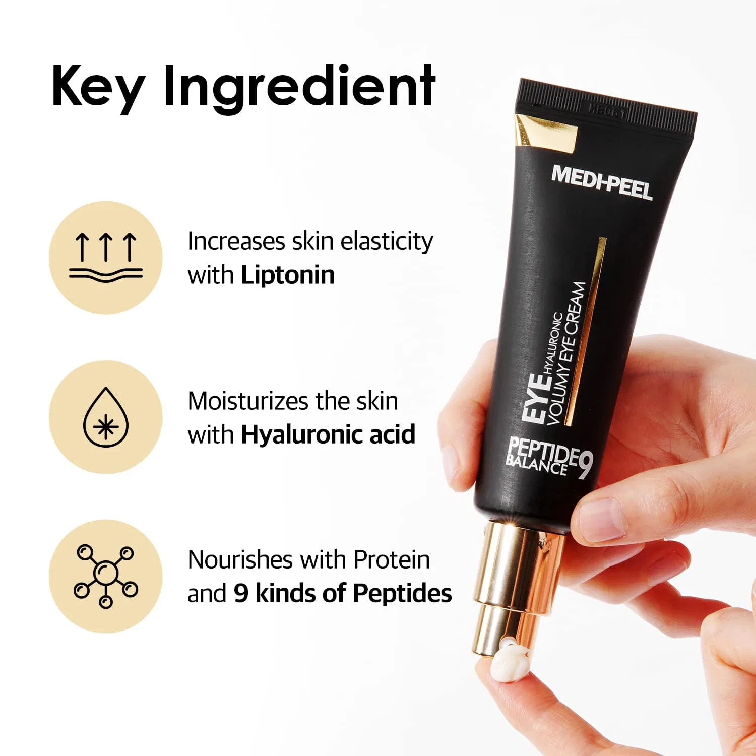 Крем для век «Peptide 9 Hyaluronic Volumy Eye Cream» от MEDI-PEEL Medi-Peel — фото 4