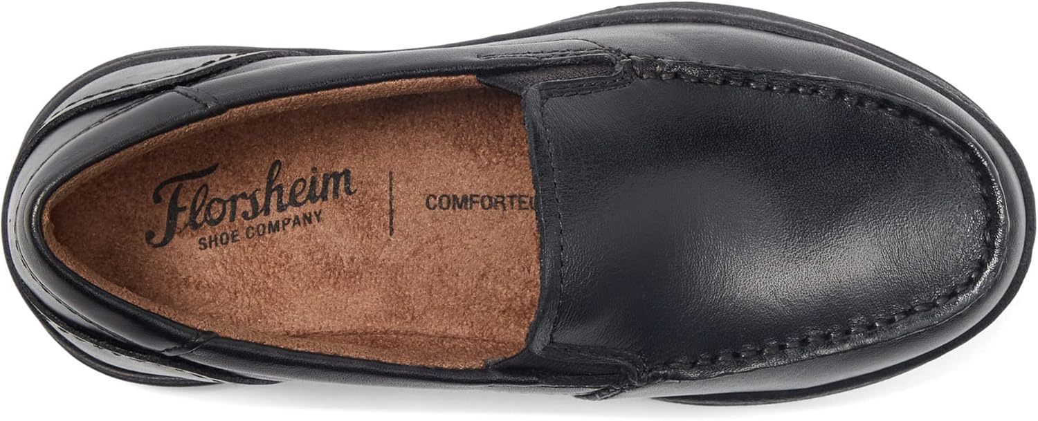 Детские мокасины Florsheim Boys Central Jr, черный — фото 2