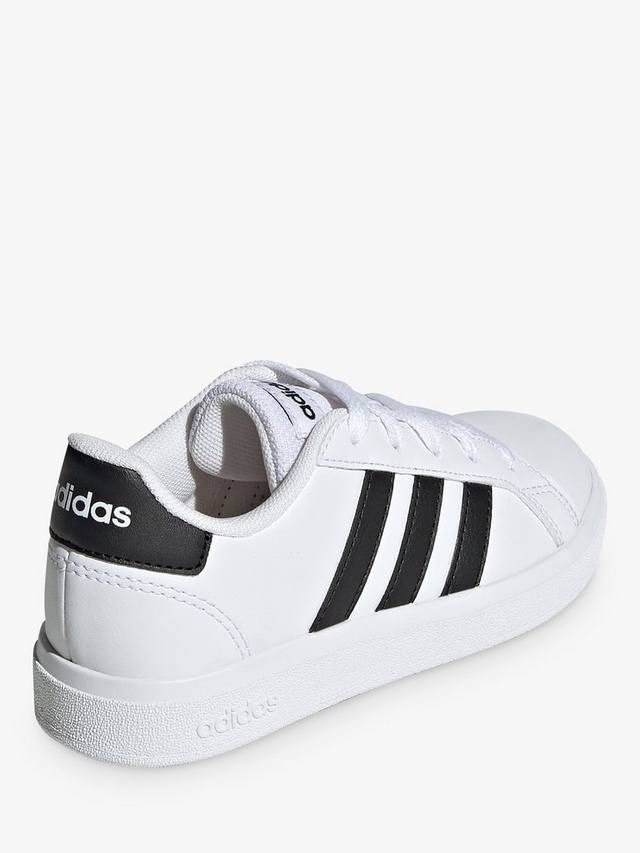 Детские кроссовки Grand Court 2.0 adidas, White/Black — фото 4