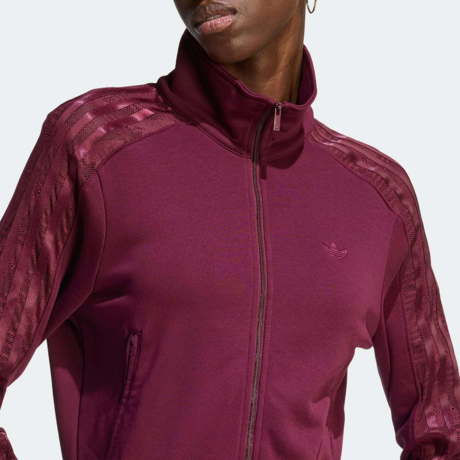 Adidas Originals Куртка межсезонная 'Firebird' в цвете Blood Red — фото 4