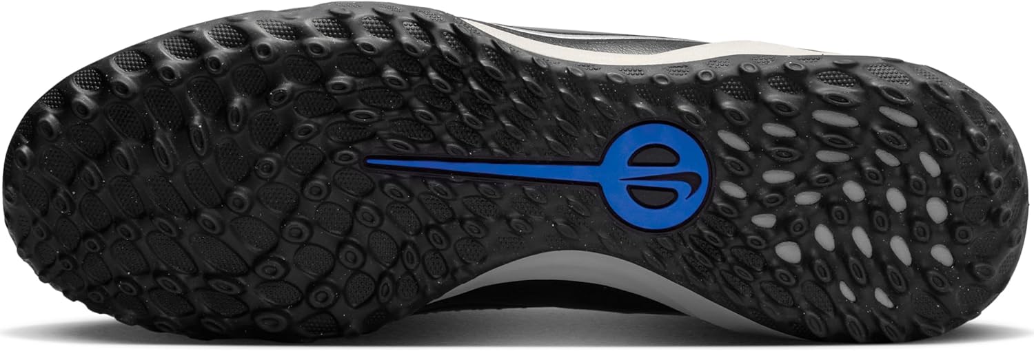 Мужские кроссовки Nike Legend 10 Pro TF, черный/синий — фото 2
