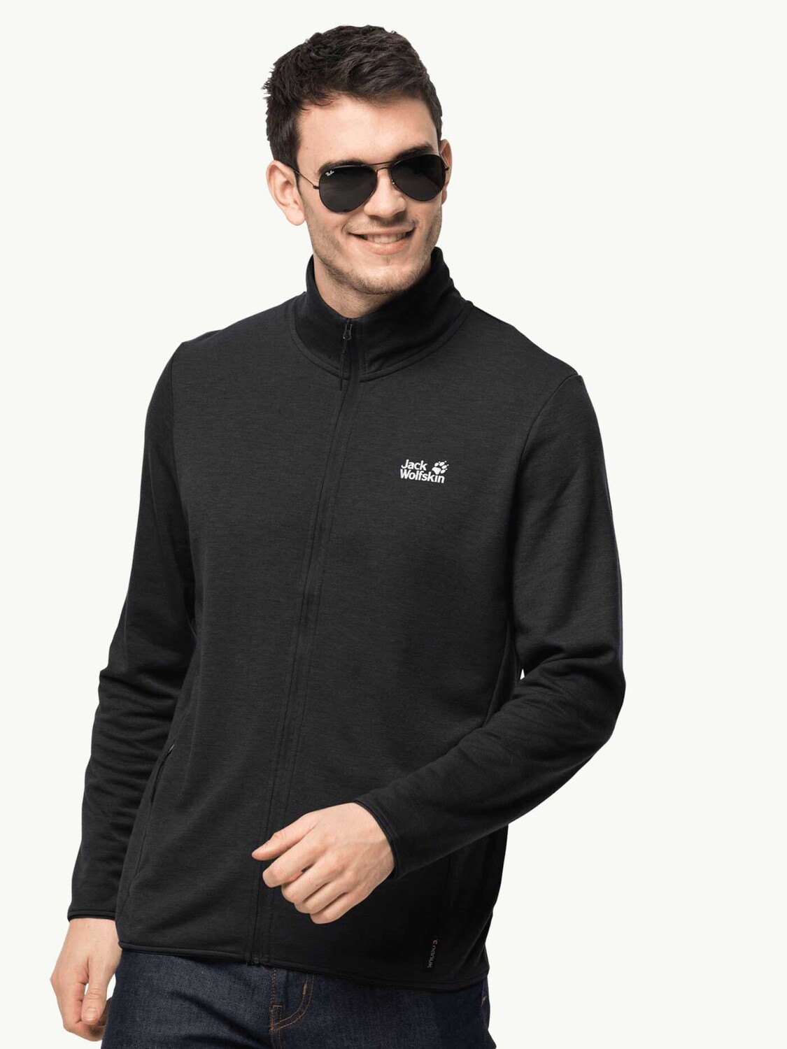 

Толстовка Jack Wolfskin JWP MIDLAYER M, серый