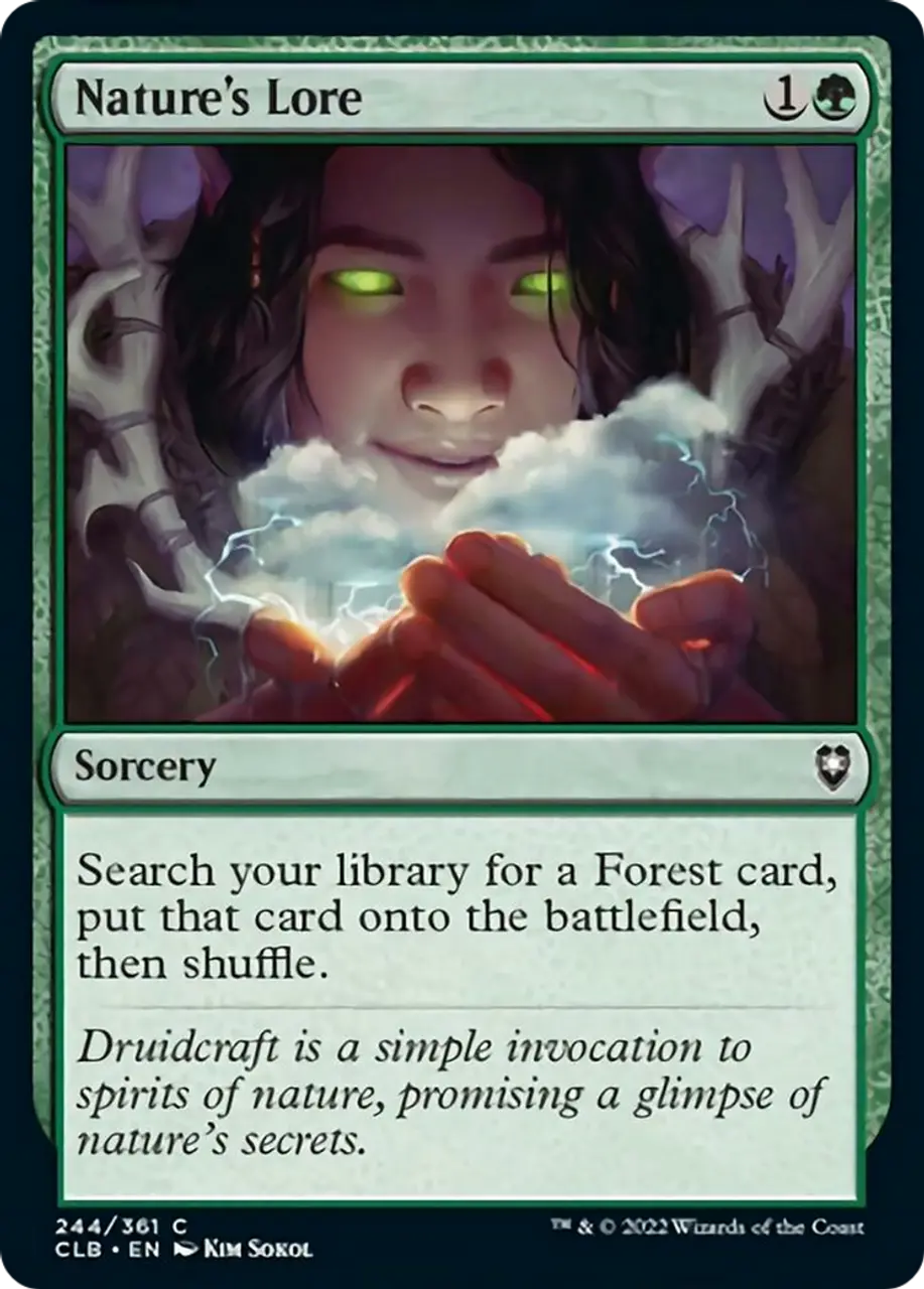 

Карточная игра Nature's Lore