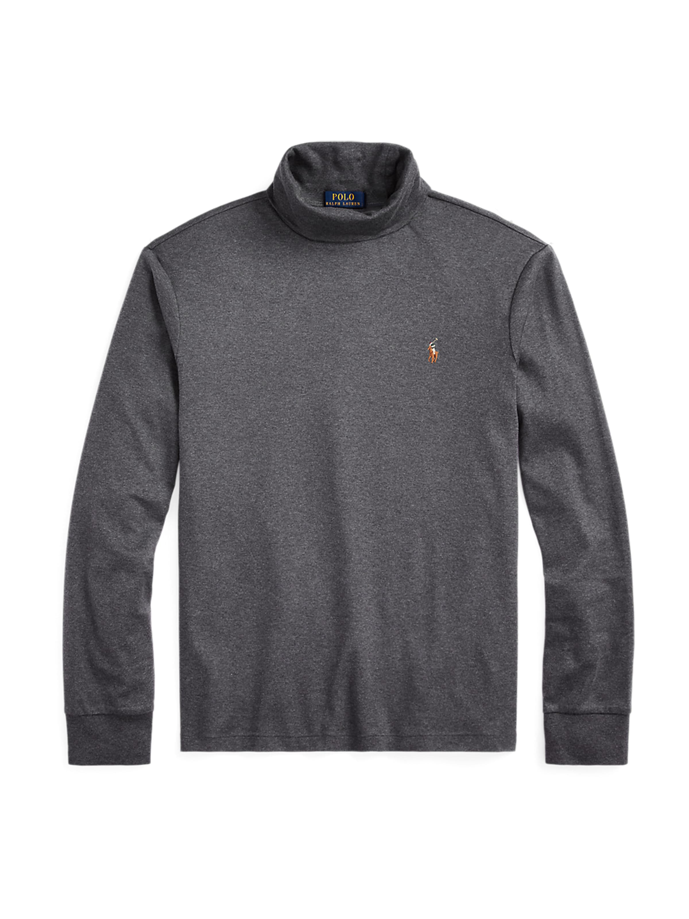 

Polo Ralph Lauren Лонгслив Regular fit в крапчатом сером цвете